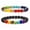 2Pcs(Lava+7 Chakra), variant on 7 Chakra Natural Lava Stone Tiger Eye Beads Bracelets Women Men Yoga Jewelry-Lava