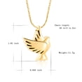 thumbnail image 2 of Constantlife Flying Bird Cremation Pendant Small Urns For Ashes Keepsake Urn Necklace, 2 of 7