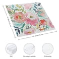 thumbnail image 3 of Watercolor Flowers Polyester Dinner Napkin for Dining Table Kitchen Home Hotel Banquet Decor, 3 of 7