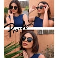 thumbnail image 2 of Gafas de Sol Pro Acme Semi-Marco Cuadradas con Lentes 100% de Vidrio, 2 of 6