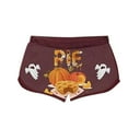 thumbnail image 4 of Women‘s Printing Short Sleeve Shirts Set Halloween Drawstring Shorts Set EAN13, 4 of 5