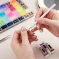 thumbnail image 4 of Colorful DIY Resin Rhinestone Kit for Bedazzling, 42000PC Resin Jelly Rhinestones for Bedazzling, 40 Colors 3mm Flatback Gems for Diamond Art 3Pcs B7000 Jewelry Glue for Bedazzled Nail Art, 4 of 7