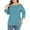 Blue, variant on Extra Long Short Sleeve T Shirts for Women Woman plus Size Sweatshirts 3x Workout Tops for Women Womens plus Size Dressy Tops And Blouses Lace Top for Women plus Size Long Sleeve(Black,XXL)