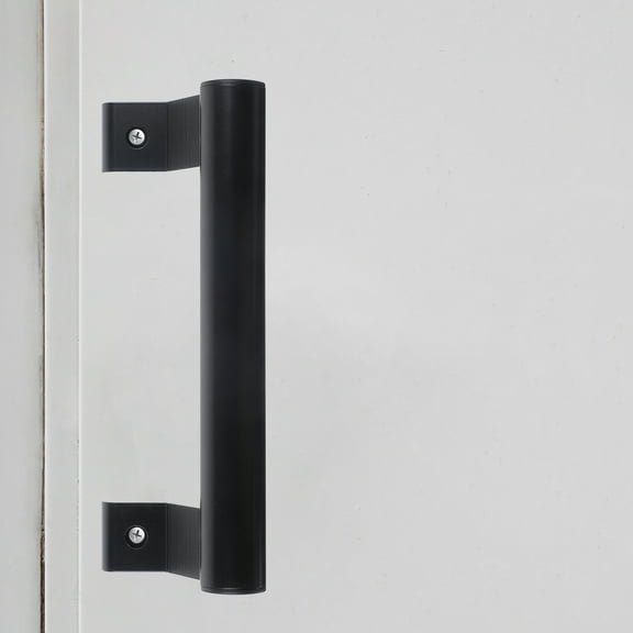 NICEXMAS Pull Handle for Shed Doors 1Set Black Metal Convenient Use For