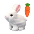 thumbnail image 3 of Toy de juguete de conejo que rebota de juguete interactivo encantador con sonidos, una mascota electrónica de conejo eléctrico para niñas y regalo de, 3 of 8