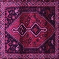 thumbnail image 1 of Ahgly Company Indoor Square Persian Pink Traditional Area Rugs, 7' Square, 1 of 4