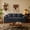 DARK GREY, variant on 72" Boneless Big Sofa, Soft Couch with Corduroy Fabric, Furniture Couch for conference room, Black