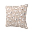 thumbnail image 2 of Wukai White Goose Premium Polyester Fleece Pillow Covers with Hidden Zipper Closure,Luxuriously Soft and Durable-18"x18", 2 of 7