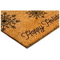thumbnail image 4 of Calloway Mills 111862448 Snowflakes Doormat 24" x 48", 4 of 7