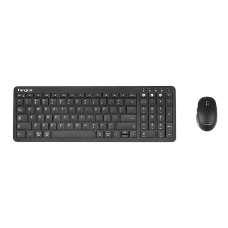 UPC: 0092636360863 | Targus Midsize Multi-Device Bluetooth Antimicrobial Keyboard and Midsize Comfort Antimicrobial Mouse Bundle – AKM619AMUS