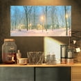 thumbnail image 1 of Mariinsky Garden with Lights - Landscape Photography Canvas Print, 1 of 3