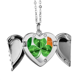 thumbnail image 1 of nacional verde trébol de Irlanda Alas de ángel collar colgante regalo de moda Unbranded M, 1 of 3