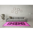 thumbnail image 3 of Ahgly Company Indoor Rectangle Oriental Pink Industrial Area Rugs, 8' x 12', 3 of 4