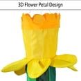 thumbnail image 4 of In the Breeze 4634 — Spring Daffodil 40-inch Windtail Windsock — Colorful Outdoor Decor, 4 of 6