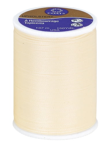 Coats & Clark Nylon Natural Upholstery Thread, 150 Yd. - Walmart.com ...