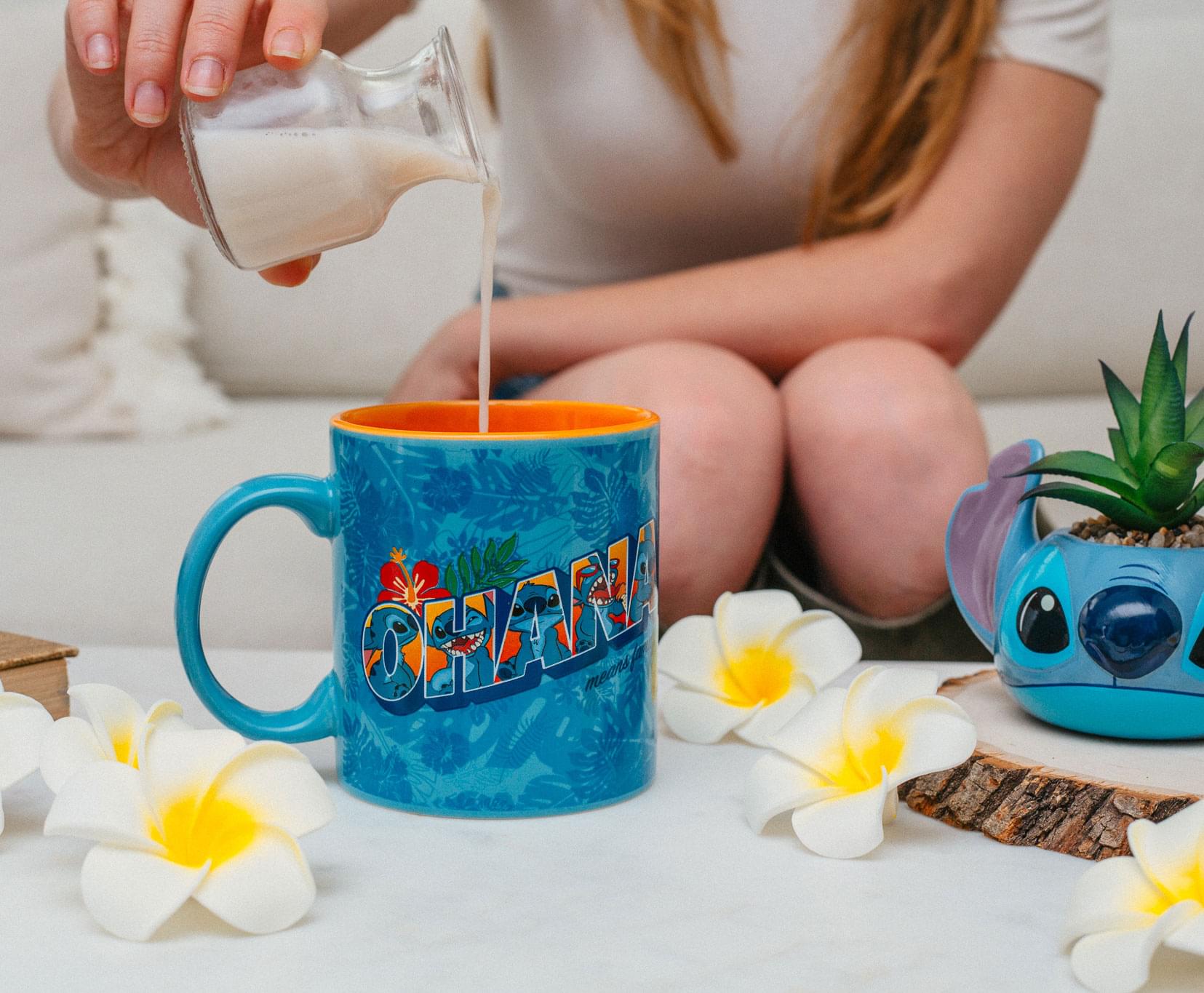 Personalised 11oz Stitch Coffee Mug – Any Name, Lilo & Stitch, Dishwasher & Microwave Safe, Happy Hippo Party Supplies