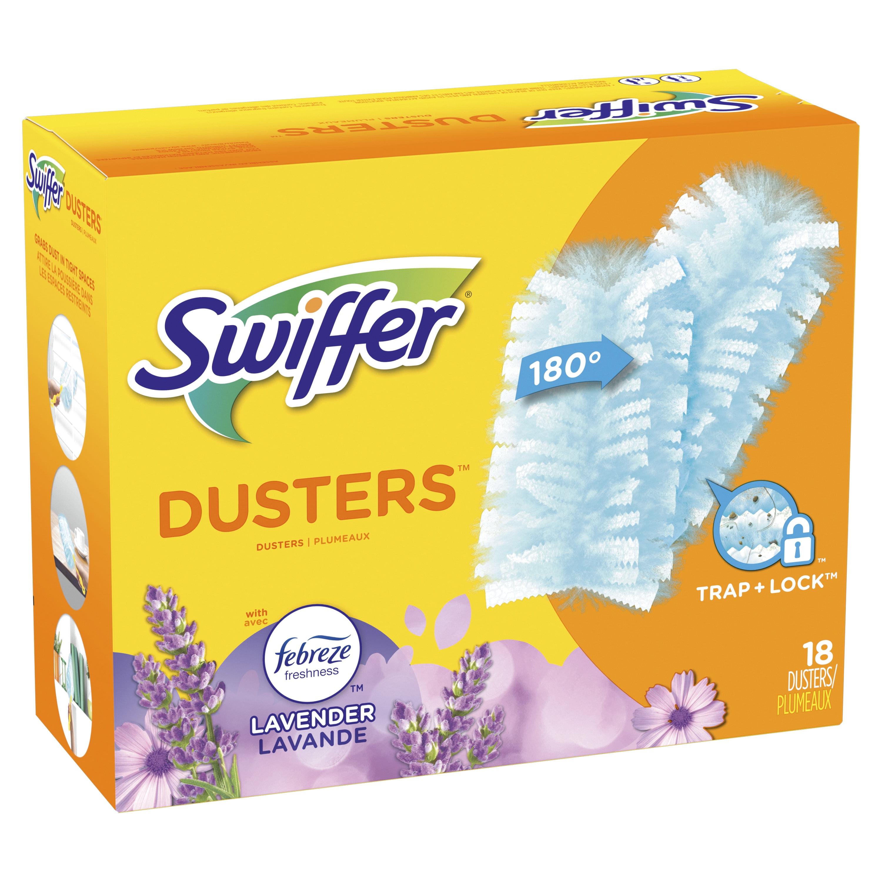 Swiffer Duster Refills, Lavender Vanilla & Comfort Scent, 18 Ct 