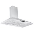 thumbnail image 3 of Ancona 36" Wall Mount Pyramid Range Hood with Night Light Feature , 3 of 9