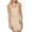 Gold, variant on Womens Sequin Sleeveless Side Slit Bodycon Holiday Mini Party Dress
