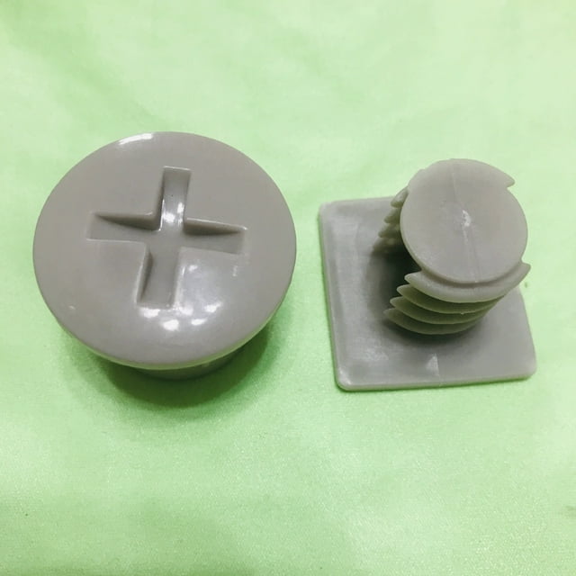 Shisuyan 4 Ensembles Capuchon de Vis de Fixation pour Glissière pour Enfants - Pièces de Rechange de Boulon en Plastique pour Glissière pour Enfants Capuchon de Vis en Plastique Accessoire pour Tout-Petit Accessoire d'Équipement de Jeu