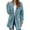 Light Blue, variant on Scyoekwg Women's Fleece Jacket Plus Size Long Sleeve Fleece Zip Up Winter Warm Coats Casual Solid Color Loose Hooded Oversized Outerwear (Army Green,L)