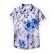 thumbnail image 2 of Mujeres Pantalones Cortos Impresos Blusas de Manga Corta Y Top Regular, Vestido de Moda de Verano Casual para Mujeres, 2 of 5