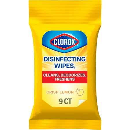 UPC 044600306667 product image for Clorox Disinfecting Wipes On The Go  Bleach Free Travel Wipes - Citrus Blend  9  | upcitemdb.com