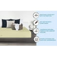 thumbnail image 2 of SK LINEN King Size Zipper Fitted Sheet - Soft Fitted Sheet 12 inch Pocket with Durable Zipper - 100% Breathable Microfiber 400 Thread Count | Ivory Zippered Fitted Sheets Sized 78" X 80", 2 of 6