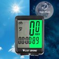 thumbnail image 4 of Bike Cycling Stopwatch Bicycle LED Measurable Speedometer Rainproof Bicycle Riding Computer, 4 of 7