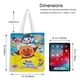 thumbnail image 5 of Anpanman Bolso de tela con estampado de lienzo para mujer, bolsa de compras reutilizable y estética, con cremallera interior, regalo para mujer,40*45cm., 5 of 6