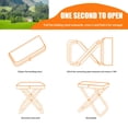 thumbnail image 4 of Banco de Camping Plegable Portátil usouioo 30 cm Capacidad 45 kg, 4 of 8