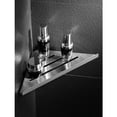 thumbnail image 4 of Estante de esquina de acero inoxidable 304, carrito de ducha triangular, soporte de jabón montado en la pared para organización de baño y cocina, plata pulida, 4 of 5