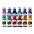 thumbnail image 1 of Tintas de tatuaje mundialmente famosas, kit de 12 colores primarios #2, 1 of 6