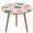 style-5, variant on Flamingo Pattern Round Fitted Tablecloth with Backing Elastic Edge Design Table Cover Waterproof Oil-Proof Table Cloth Stain-Resistant Wipeable for Round Table