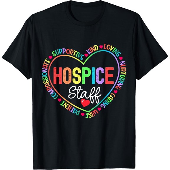 Premium Daily Comfort - HOSPICE Staff Nurse Week Palliative Care Hospice Aide Squad T-Shirt