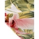 thumbnail image 5 of Camiseta Sin Mangas Con Cuello Cuadrado Y Volantes Estampado Tropical Para Mujer Blanco rosa S, 5 of 5
