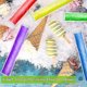 thumbnail image 2 of 100pcs Popsicle Bags For Kids Adults, Disposable Ice Pop Bags With Funnel, Free Freezer Tubes With Zip Seals, 2 of 5