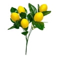 thumbnail image 3 of limón artificial, limones espuma, arreglo floral, elegante decoración para hogar, planta limón para patio, fiesta, mesa, jarrón, boda A, 3 of 8