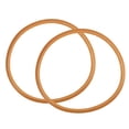 thumbnail image 1 of Unique Bargains Pressure Cooker Gasket Sealing Ring Replacement Brown 22.5cm Inside Dia 2pcs, 1 of 3