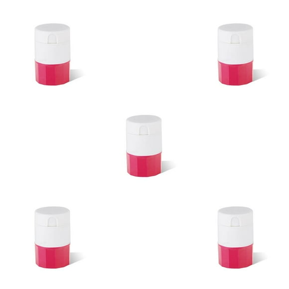 Toystoory Divisor de pastillas de 4 capas, portátil, ajustable, antideslizante, divisor de tableta de mano, para interiores y exteriores, Type8 NO8