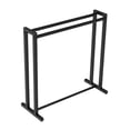 thumbnail image 4 of Bádminton Racket Rack, estante de almacenamiento de raqueta de tenis, centro de raqueta, soporte de soporte para campo, jardín, escuela, negro, 4 of 8