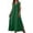 *Green, variant on ClodeEU Women's V Neck Sleeveless Maxi Dress with Side Split,Casual Loose Summer Flowy Tank Dress Black,Women's Plus L
