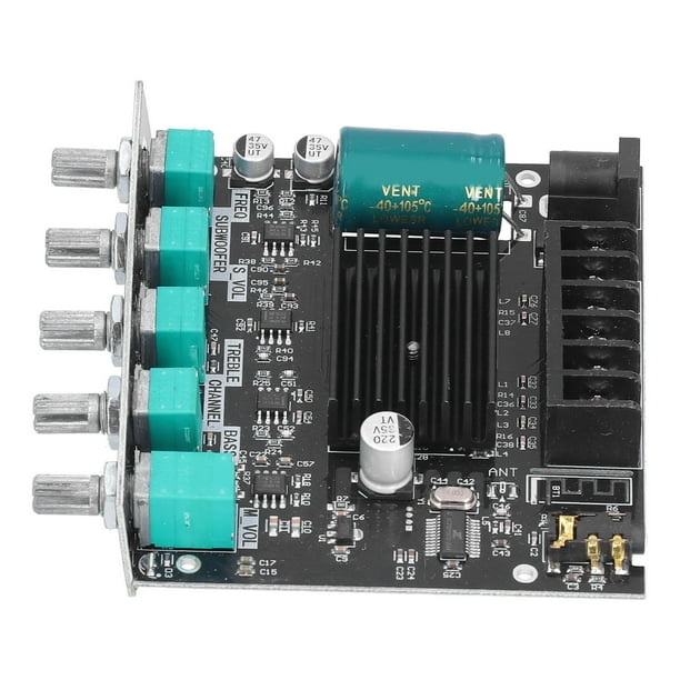 Placa amplificadora de potencia digital Jadeshay ZKMT21 Bluetooth 5.0 2.1 canales