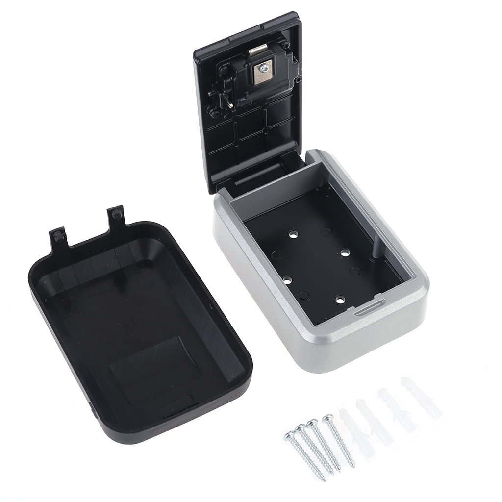 4 Digit Combination Resettable Code for Key Safe Lock Storage Box Outdoor Password Security Waterproof Push Button Case