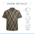 thumbnail image 7 of High Quality Hawaiian Shirts for Men Short Sleeve Aloha Beach Shirt Floral Summer Casual Button Down Shirts Blouses B9W6UR, 7 of 7