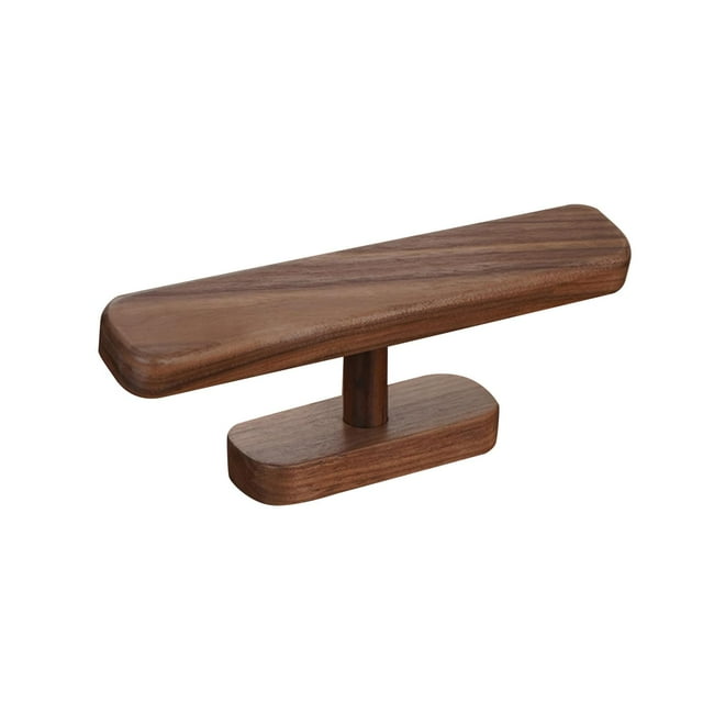 Expositor de relojes Elegante soporte para pulseras y brazaletes Elegante soporte de madera para relojes Nuez