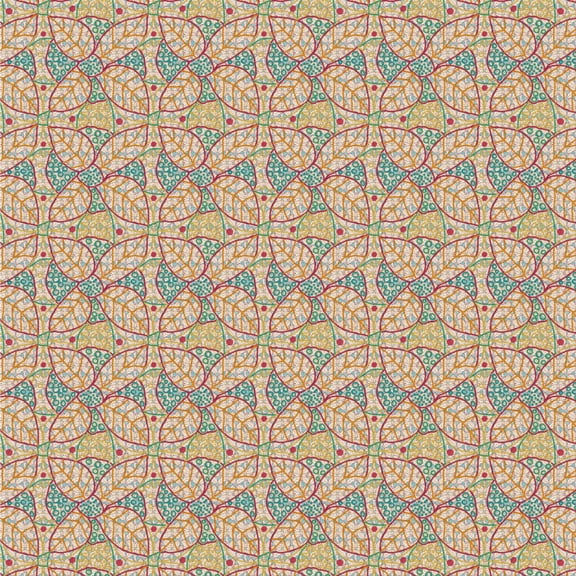 Leaf Within Leaves Autumn Pattern Premium Roll Gift Wrap Wrapping Paper