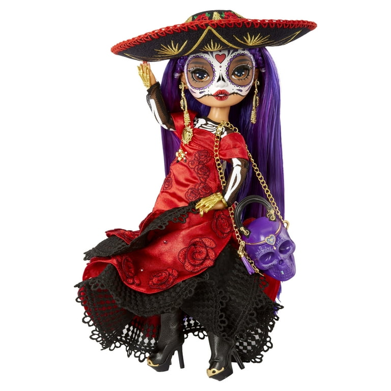 Rainbow High 2022 Celebration Edition Maria Garcia Día De Los Muertos  Collector Fashion Doll, Ages 4 & up