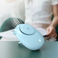 thumbnail image 2 of Qholemyo USB Rechargeable Neck Hanging Fan 3 Speed Silent Portable Cooling Fan Cute Gift For Women Kids, 2 of 5