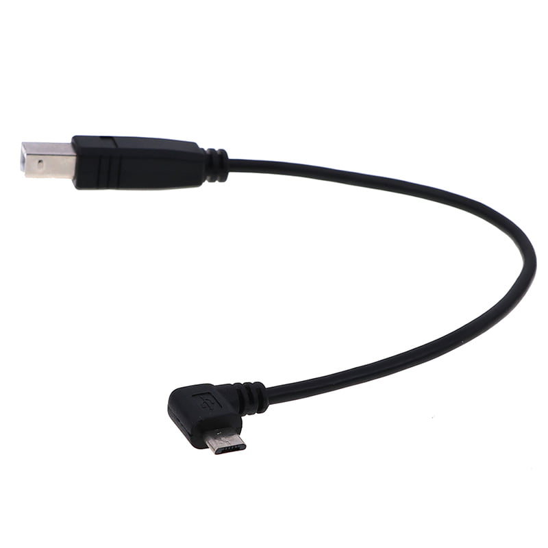 Micro USB To USB B Type Data Cable For OTG Mobile Tablet Hub USB Printer HD W4GU 